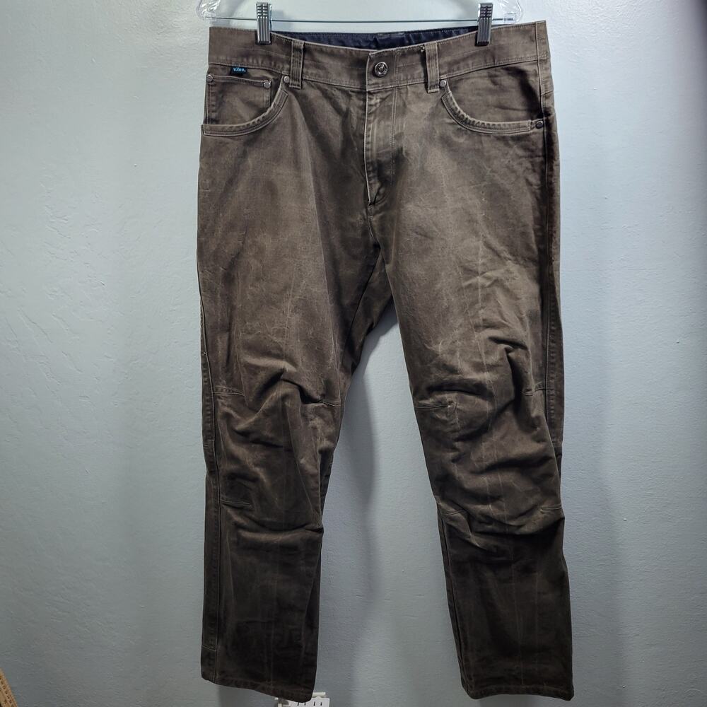 Kuhl Men's Vintage Patina Green Jeans Size 34 x 34  2326-1273 - Picture 8 of 8